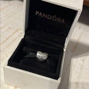 Pandora Silver Heart Charm